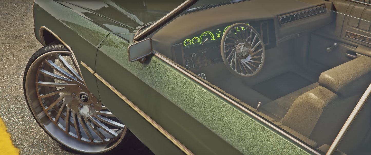1972 Chevrolet Impala Gold