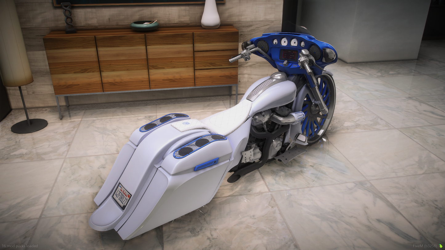 Custom Harley Davidson Bagger