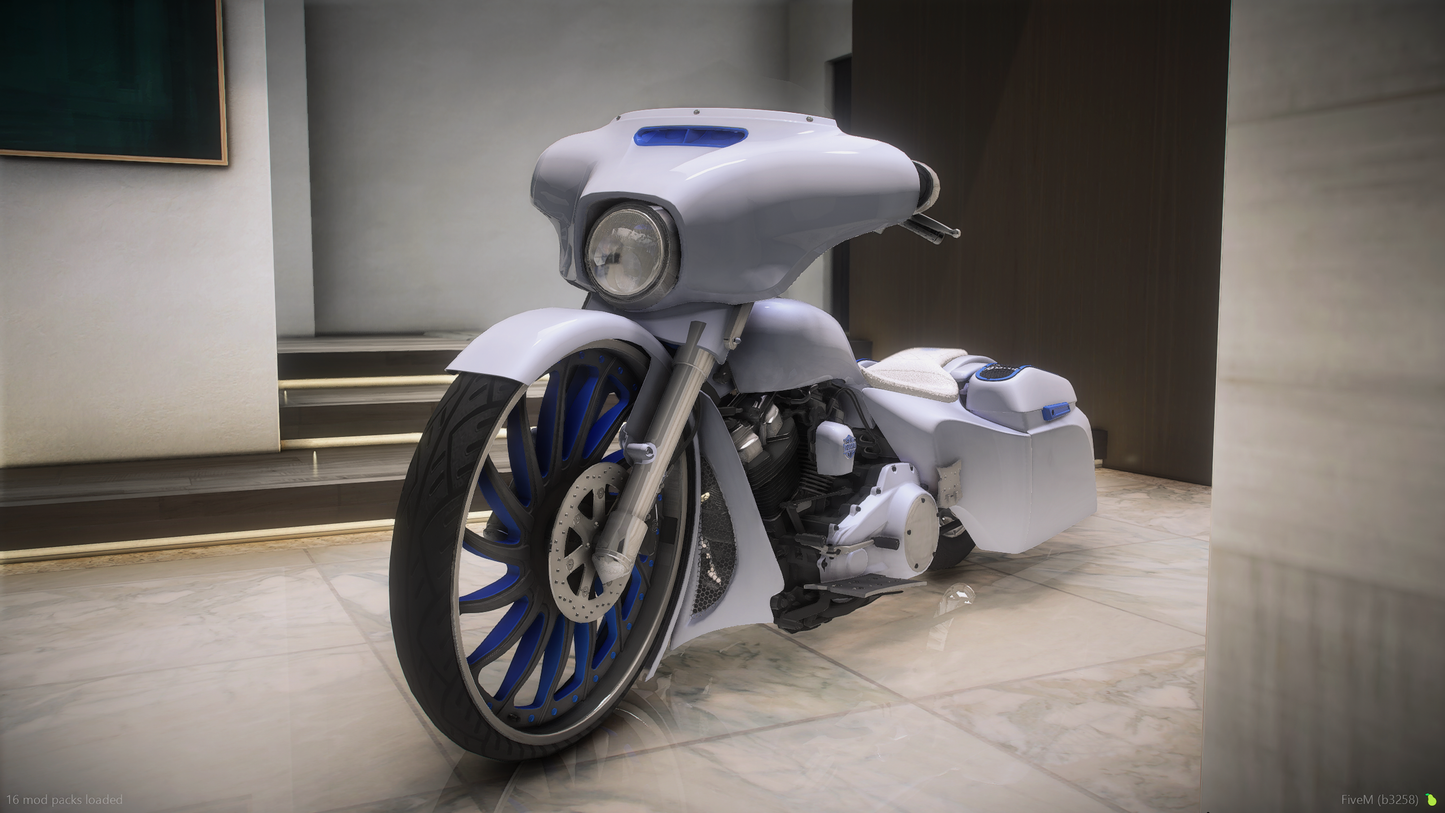 Custom Harley Davidson Bagger