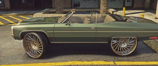 1972 Chevrolet Impala Gold