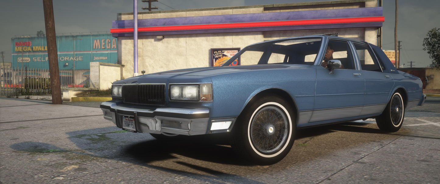 1989 Caprice Brougham Stock