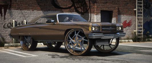 1974 Chevrolet Caprice on 34s