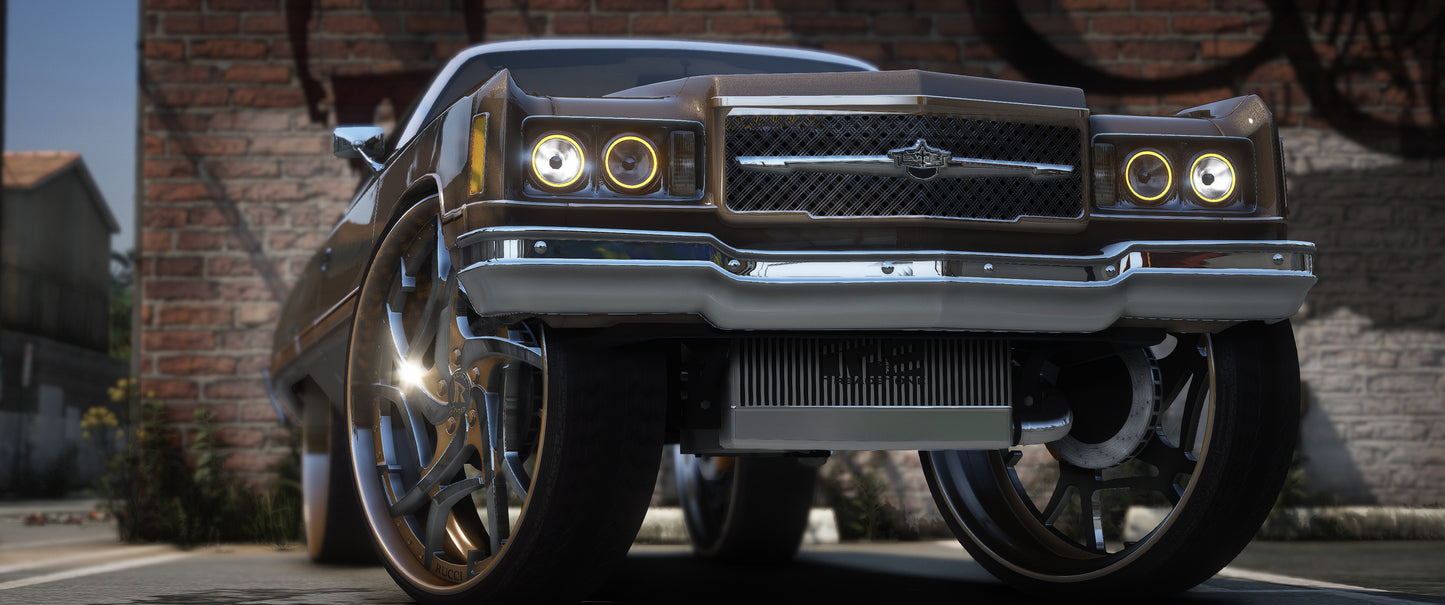 1974 Chevrolet Caprice on 34s
